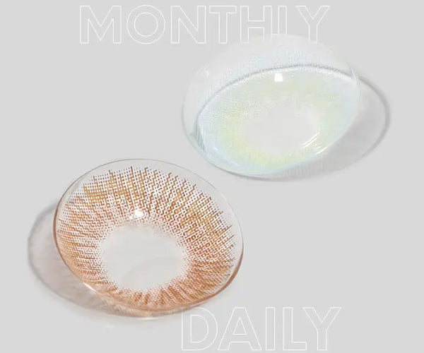 Should You Use Daily or Monthly Contact Lenses? – HoneyColor