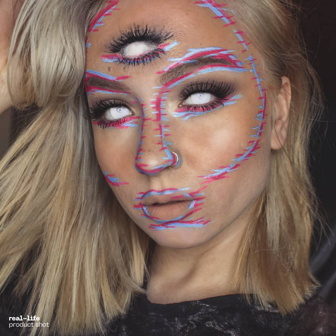 Intense White Contacts