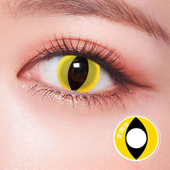 Yellow Cat Eyes - HoneyColor