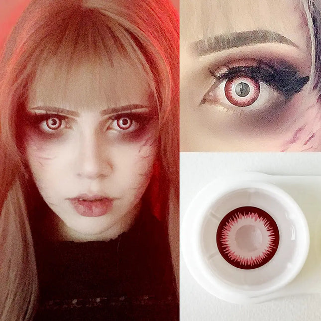 Diablo Red Crazy Lens - HoneyColor