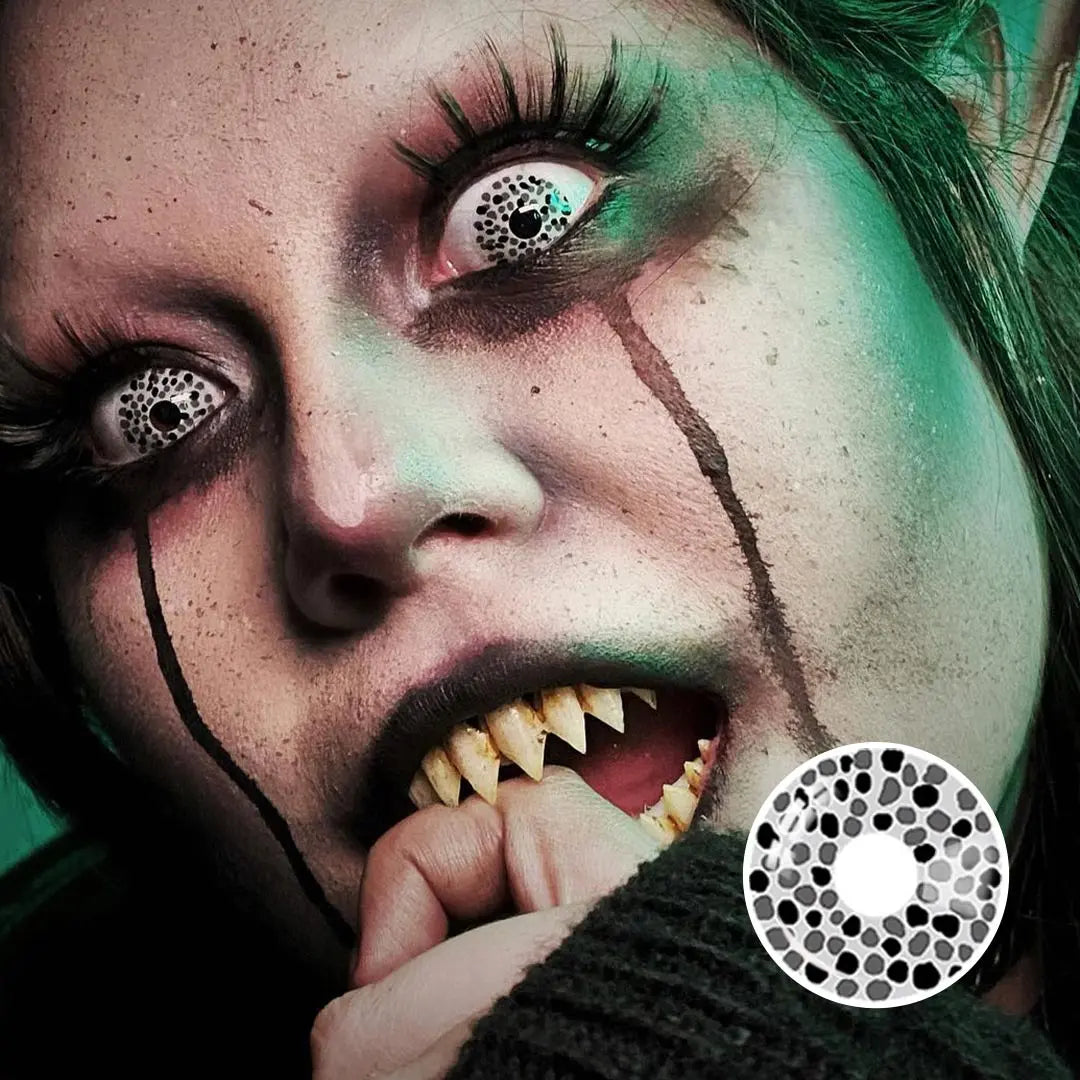 Mutant Eyes Horror Lens - HoneyColor