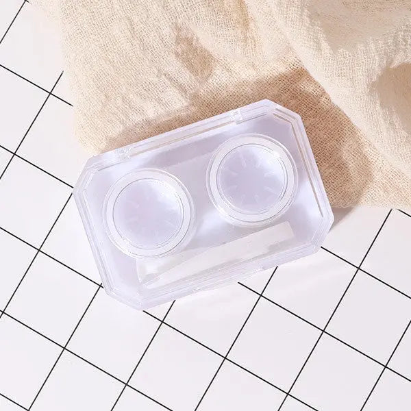 Mini Handy Screwless Cap Lens Travel Kits (White) - HoneyColor