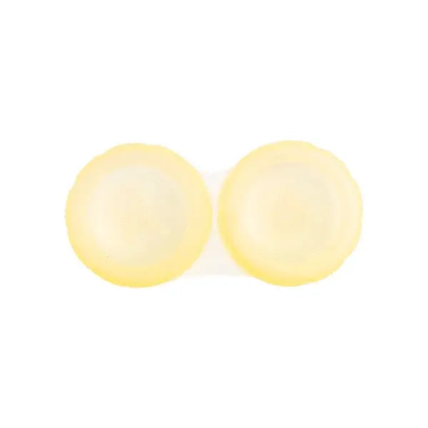 Transparent Lens Case (Yellow) - HoneyColor