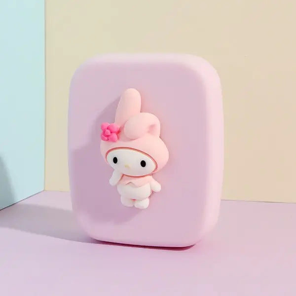 Cute Cartoon Lens Travel Kit (Lovely Rabbit) - HoneyColor