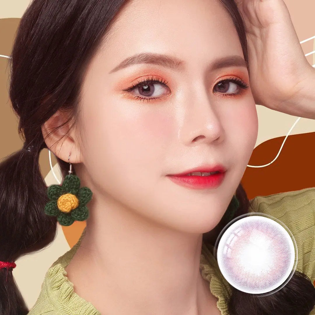 Abstrait Petal Violet - HoneyColor