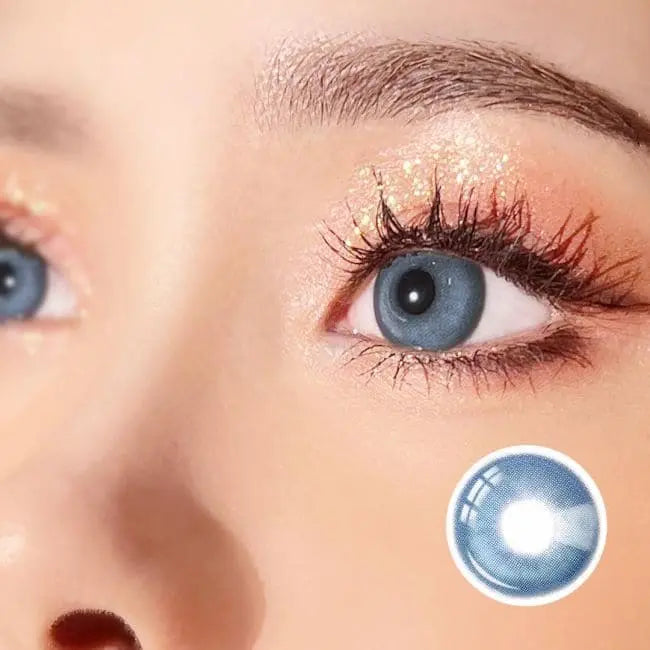 Luna and Sol Glowing Blue