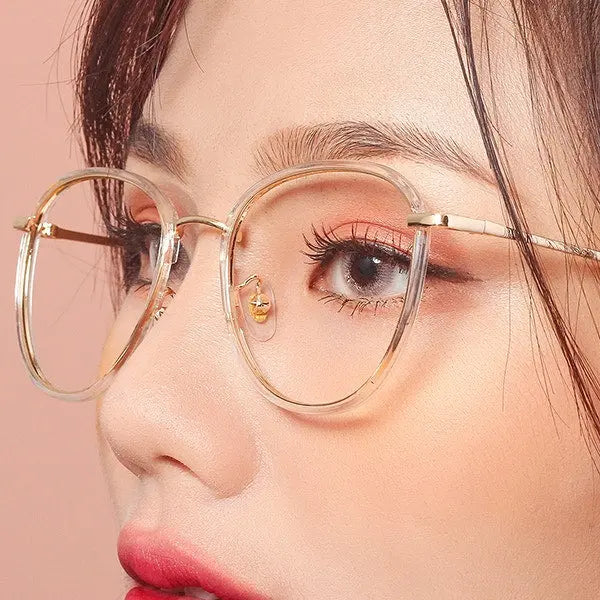 VEU Chora Eyeglasses 0081 54 Gold - HoneyColor