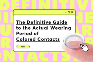 the guide on how to choose wearing period of colored contacts