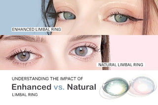 Understanding the Impact of Enhanced Limbal Ring vs. Natural Limbal Ring in Colored Contacts