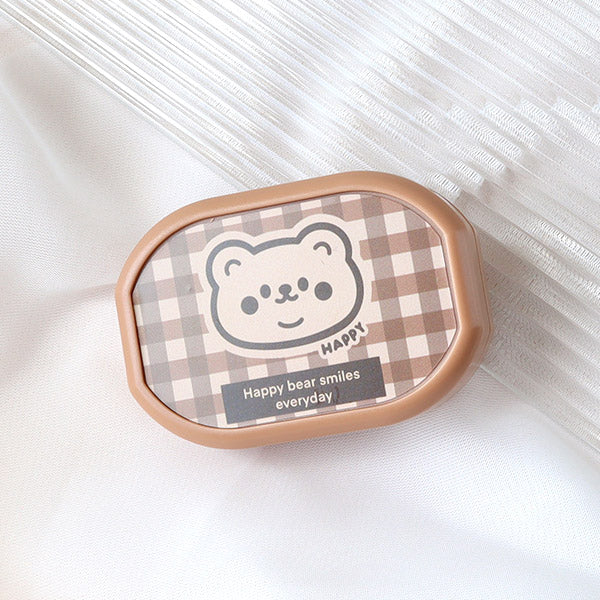 Kawaii Lens Travel Buddy (HappyBear Brown)