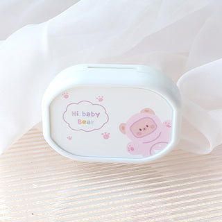 Kawaii Lens Travel Buddy (BabyBear White)