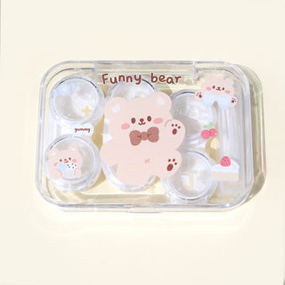 Bear & Bunny Lens Storage Organizer 4 Count