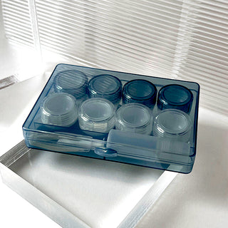 Leak-Proof Lens Storage Organizer 4 Count (Blue)