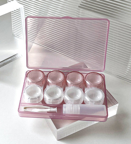 Leak-Proof Lens Storage Organizer 4 Count (Pink)