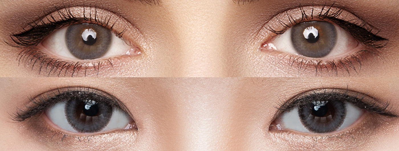 <h3>See the Comparison</h3><h4><span style="text-decoration:underline">Witness the stunning transformation that our colored contact lenses can bring!</span></h4>