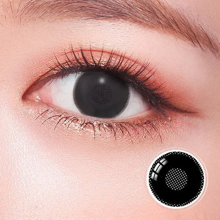 Evil Black Crazy Lens - HoneyColor