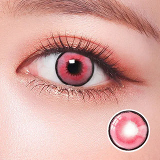 Anime Pink Contact Lens - HoneyColor