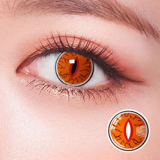 Muzan Kibutsuji Eyes Contact Lens - HoneyColor