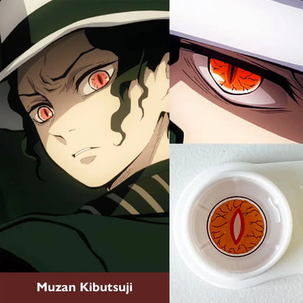 Muzan Kibutsuji Eyes Contact Lens - HoneyColor