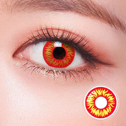 Wildfire Eyes Halloween Lens - HoneyColor