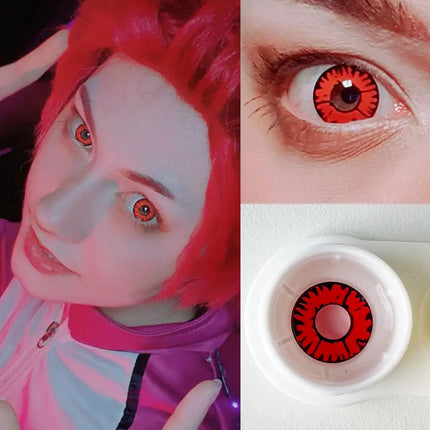 Red Volturi Crazy Lens - HoneyColor