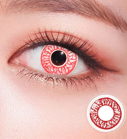 Blood Vessels Halloween Lens - HoneyColor