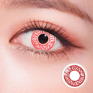 Blood Vessels Halloween Lens - HoneyColor