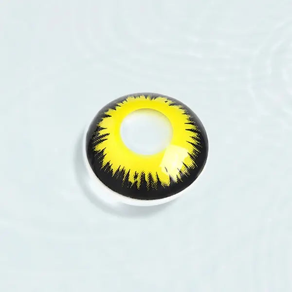 Yellow Eclipse Halloween Lens - HoneyColor