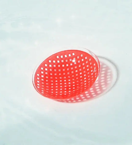 Red Screen Round Mesh Halloween Lens - HoneyColor