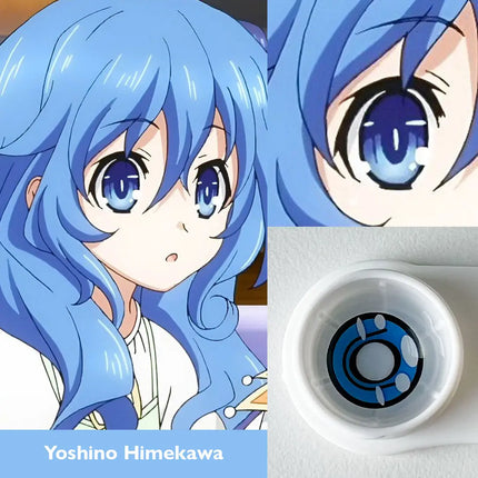 Date Alive Yosino Blue Anime Lens