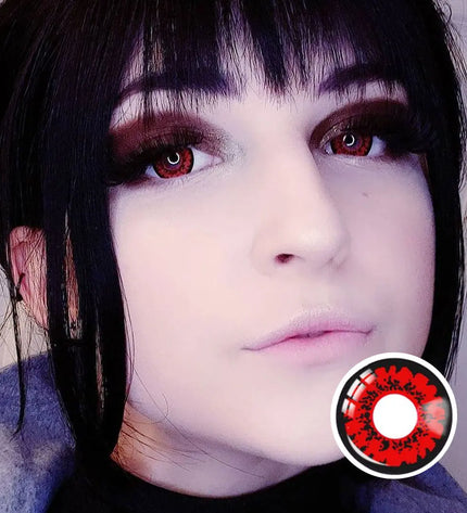 Tokyo Ghoul Ken Red Anime Lens - HoneyColor