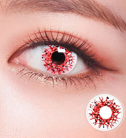 Gothic Red Horror Lens - HoneyColor