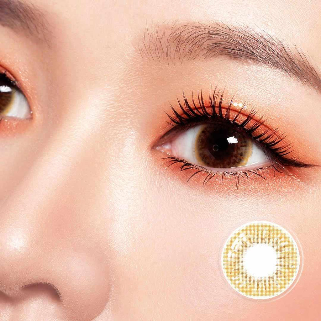 Gold Contact Lenses – HoneyColor