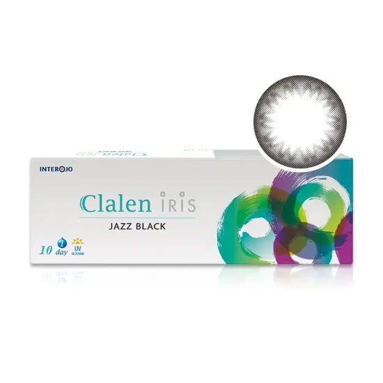 Clalen Iris 1Day Jazz Black (10 lenses) - HoneyColor