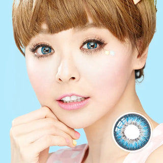 Puffy 3 Tone Blue - HoneyColor