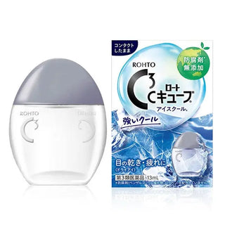 Rohto C3 Cool Plus Contact Lens Eye Drops 13mL - HoneyColor