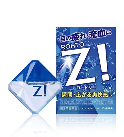 Rohto Z! Eye Drops 12mL (for hard contact lens/ regular eyes) - HoneyColor