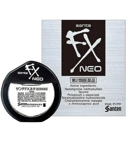 Sante FX NEO Eyedrops 12mL (for Non-Contact Lens) - HoneyColor