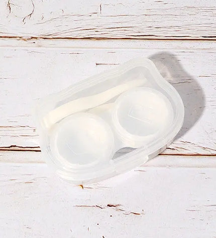 Jelly Contact Lens Case (White) - HoneyColor