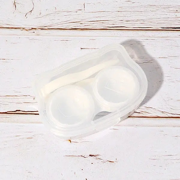 Jelly Contact Lens Case (White)