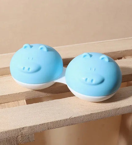 Blue Piggy Lens Case - HoneyColor