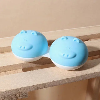 Blue Piggy Lens Case - HoneyColor