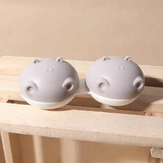 Gray Hippo Lens Case - HoneyColor