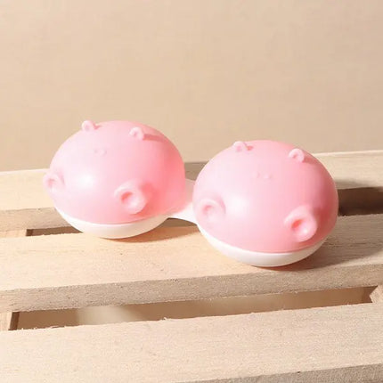Pink Hippo Lens Case - HoneyColor