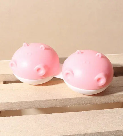 Pink Hippo Lens Case - HoneyColor