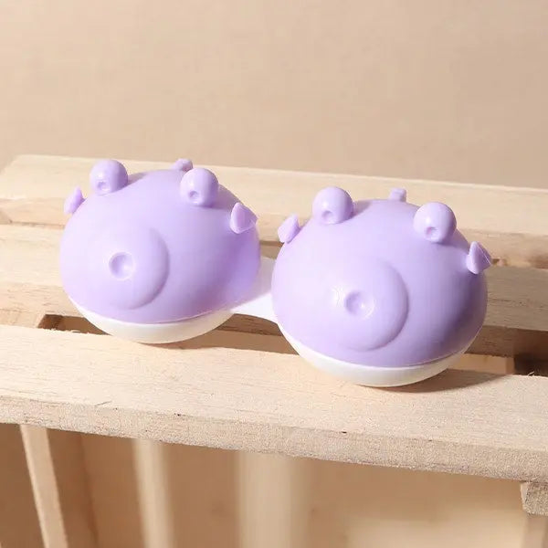 Violet Balloonfish Lens Case - HoneyColor