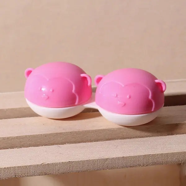 Pink Monkey Lens Case - HoneyColor
