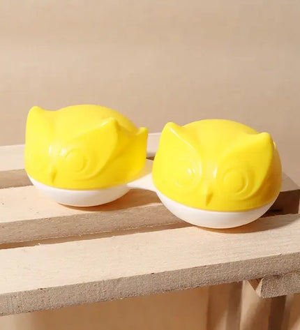 Yellow Owl Lens Case - HoneyColor