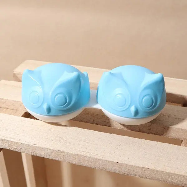 Blue Owl Lens Case - HoneyColor