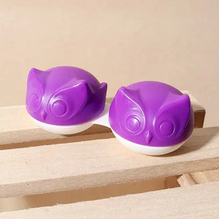 Violet Owl Lens Case - HoneyColor